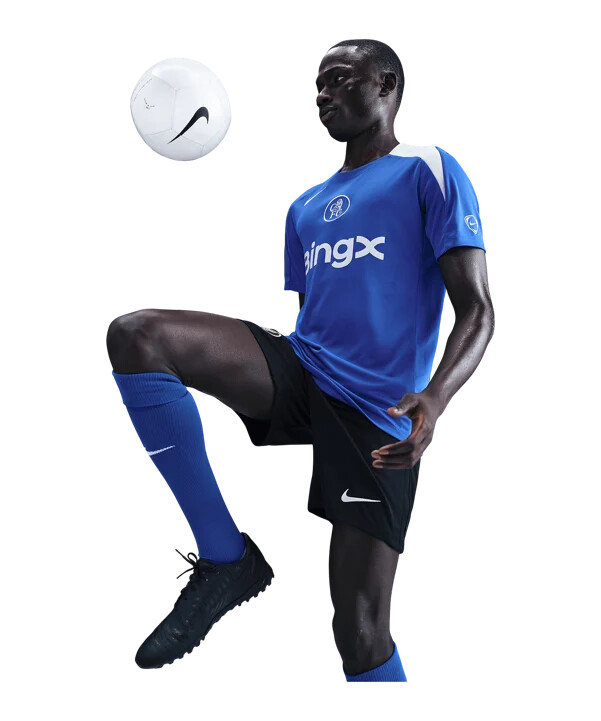 tréninkové tričko nike fc chelsea london strike modré f481
