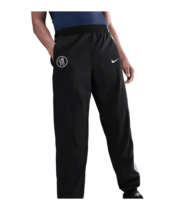 tréninkové kalhoty nike fc chelsea london t90 černé f011