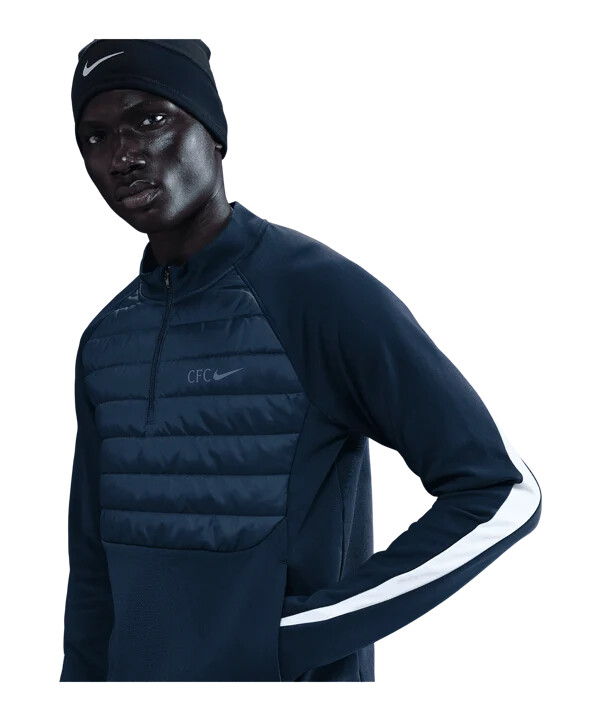 mikina nike fc chelsea london academy top modrá f451