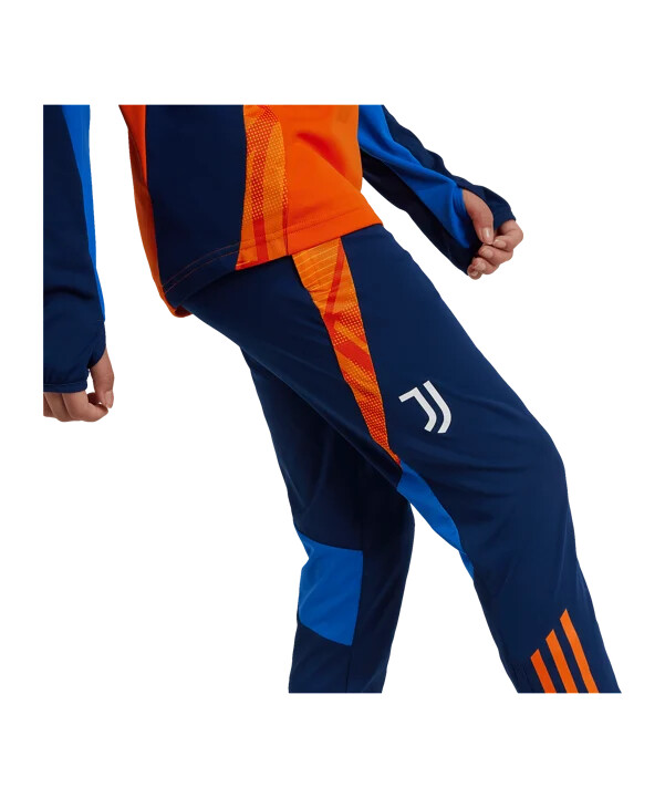 dětské tréninkové kalhoty adidas juventus turín modré