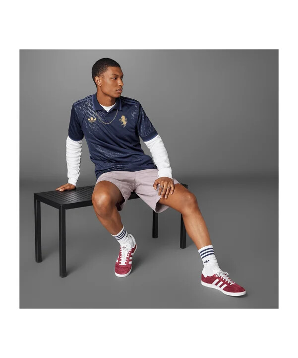 adidas originals juventus turín 3. dres 20242025 modrý