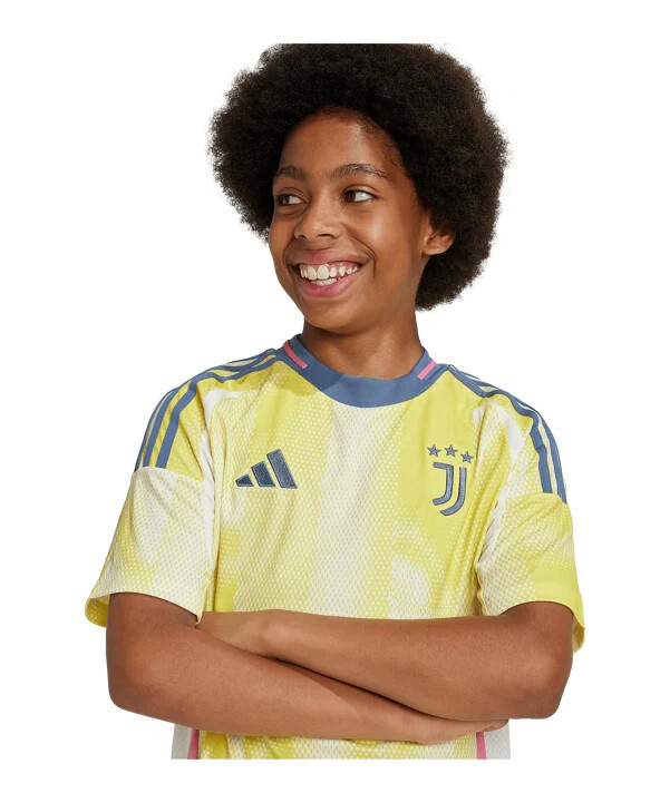 dětský venkovní dres adidas juventus turín 20242025 žlutý