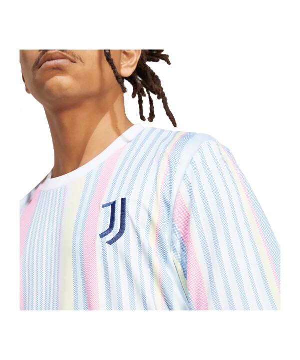 adidas juventus turín předzápasový dres bílý