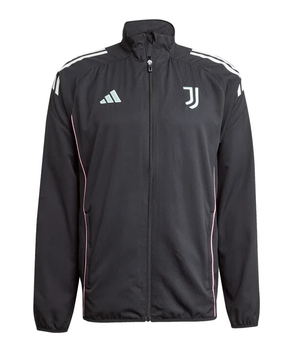 adidas juventus turín - prezentační bunda - černá