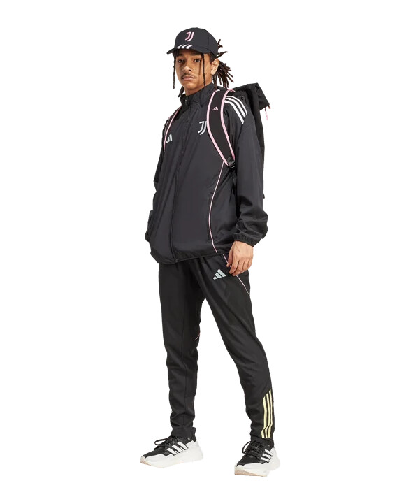 adidas juventus turín - prezentační bunda - černá