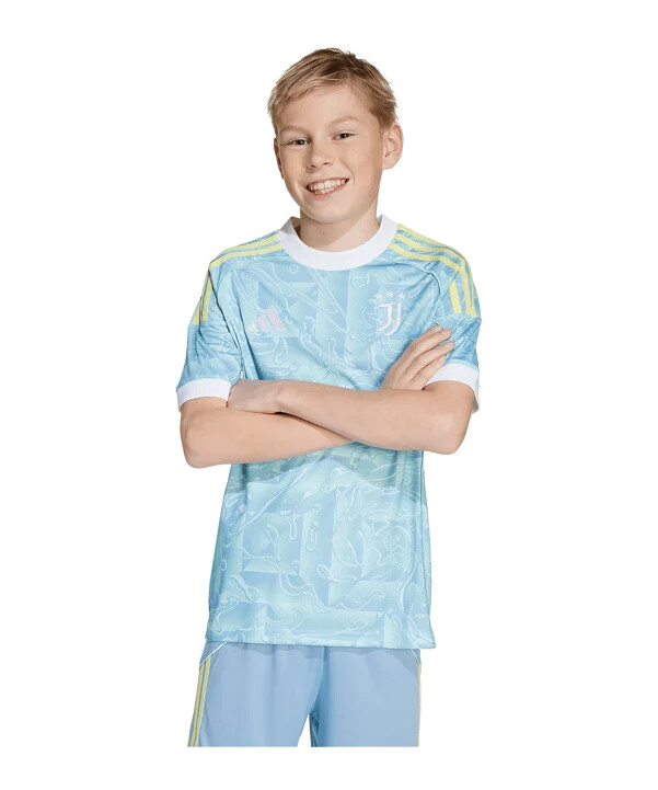 dětský venkovní dres adidas juventus turín 20252026 modrý