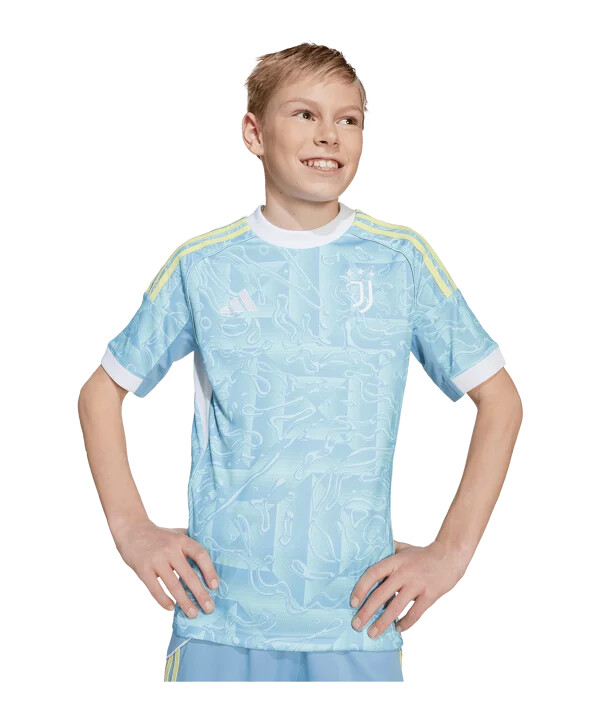 dětský venkovní dres adidas juventus turín 20252026 modrý