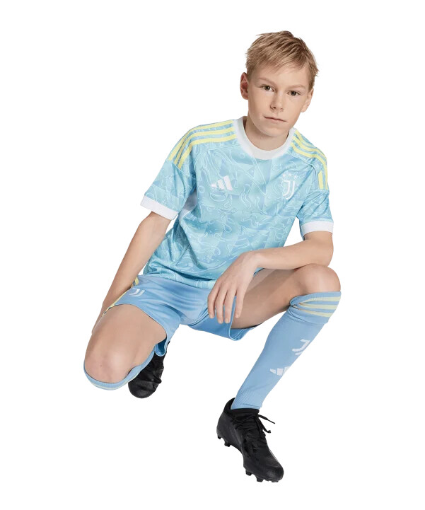 dětský venkovní dres adidas juventus turín 20252026 modrý