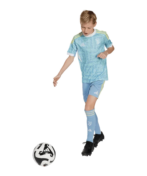 dětský venkovní dres adidas juventus turín 20252026 modrý