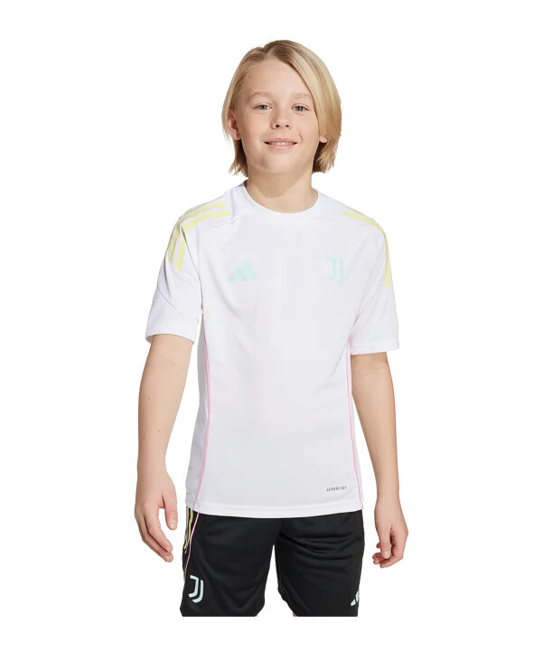dětské tréninkové tričko adidas juventus turín bílé