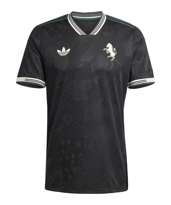 adidas juventus turín autentický 3. dres 20252026 Černý