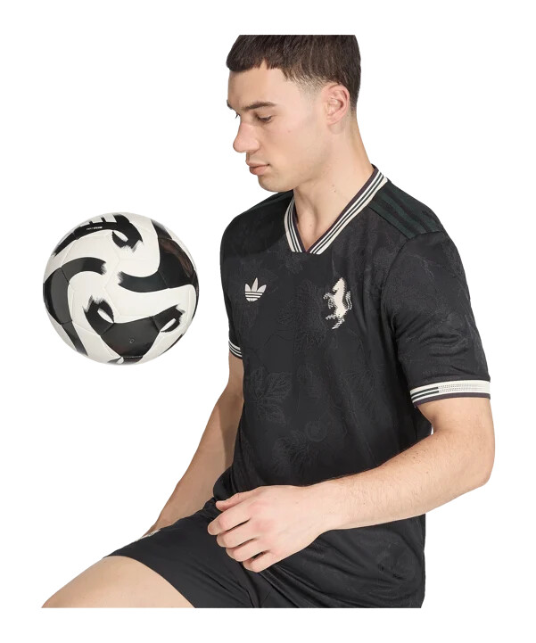 adidas juventus turín autentický 3. dres 20252026 Černý