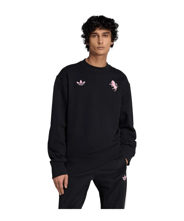 mikina adidas juventus turín lfstlr černá