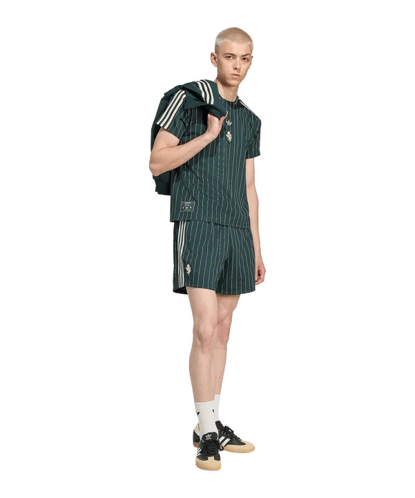 adidas juventus turín icon kraťasy zelené