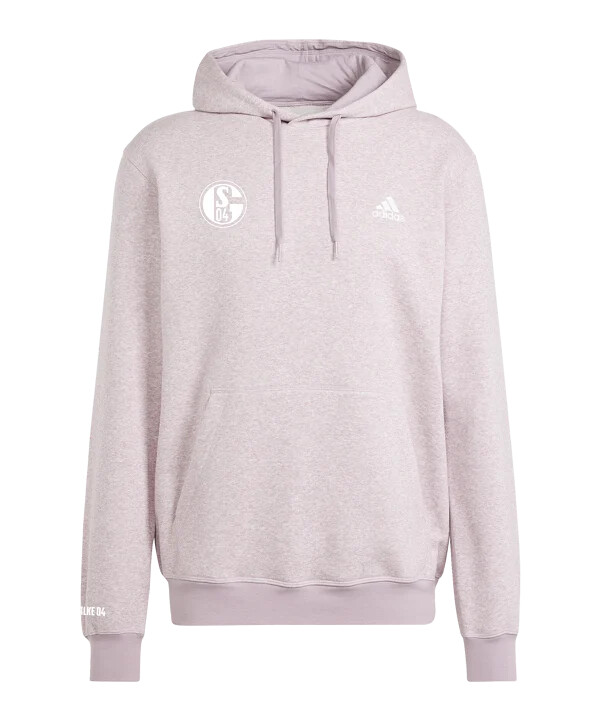 mikina s kapucí adidas fc schalke 04 růžová