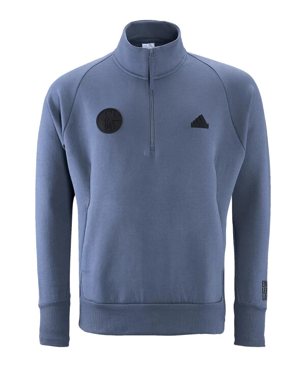 mikina adidas fc schalke 04 zne Šedomodrá