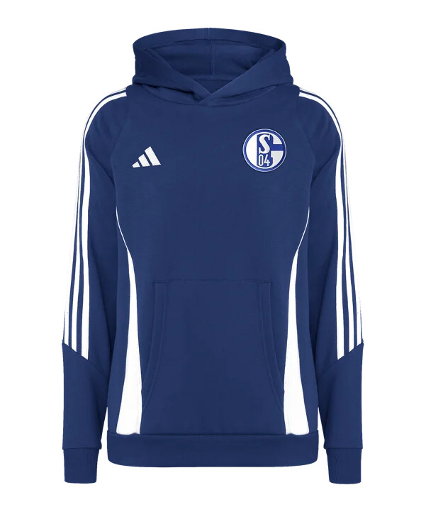 dětská mikina s kapucí adidas fc schalke 04 tmavě modrá