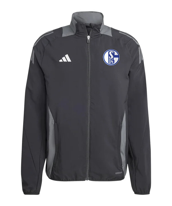 bunda adidas fc schalke 04 tiro černá