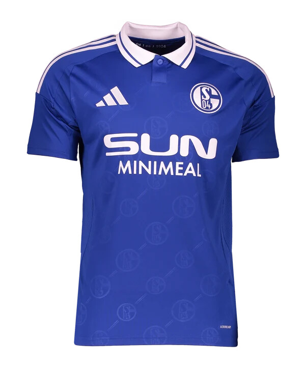 dámský domácí dres adidas fc schalke 04 20242025 modrý