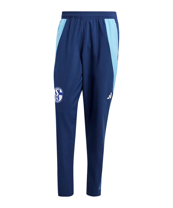 tmavě modré tepláky adidas fc schalke 04