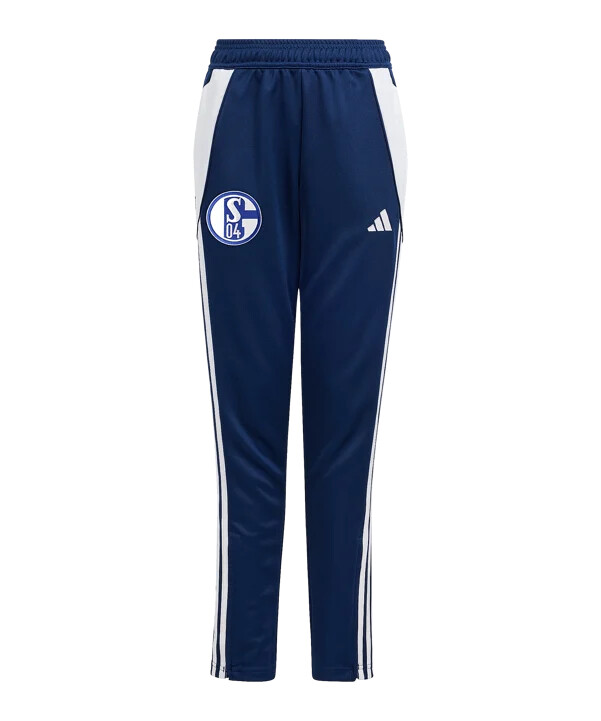 dětské kalhoty adidas fc schalke 04 tmavě modré