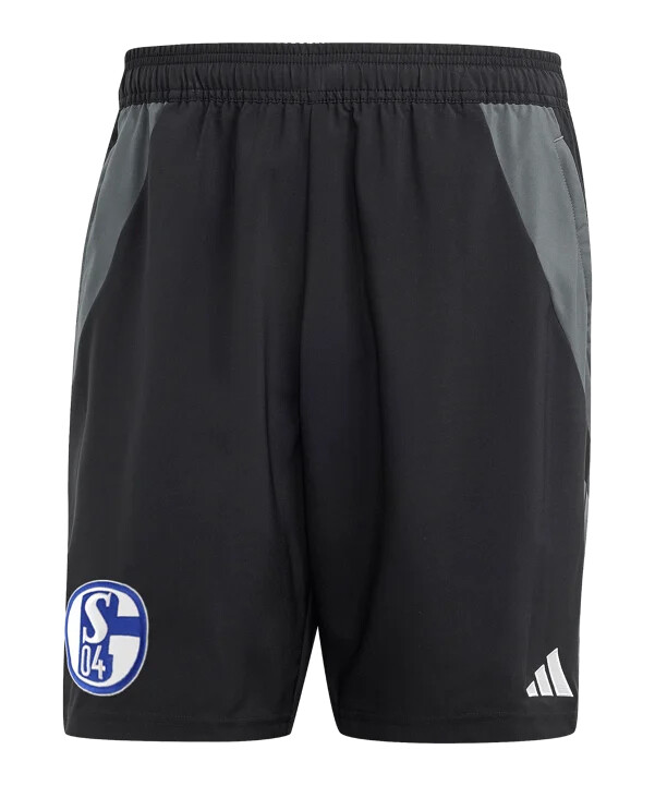 adidas fc schalke 04 kraťasy černošedé