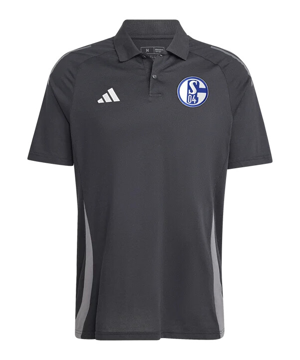 polo tričko adidas fc schalke 04 černé
