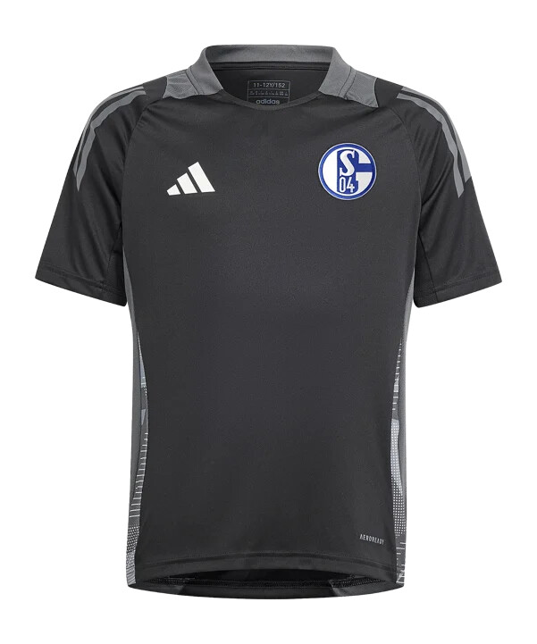 dětský tréninkový dres adidas fc schalke 04 tiro černý