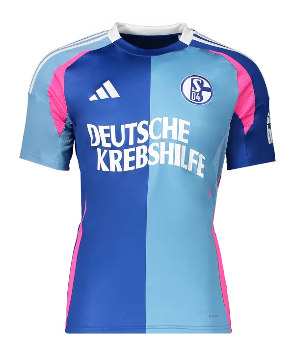 dres fc schalke 04 adidas special edition 20242025 modrý