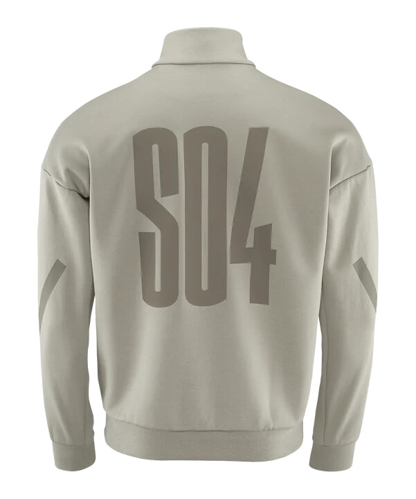 mikina adidas fc schalke 04 half zip béžová