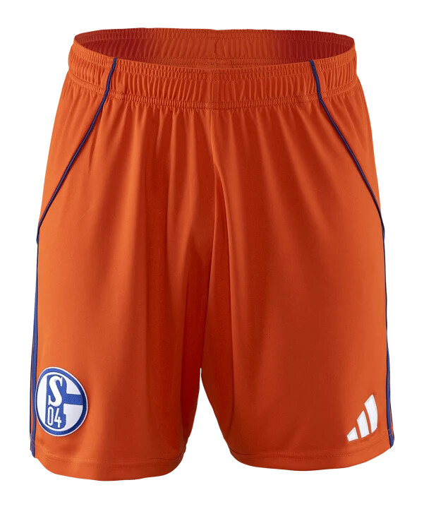 dětské kraťasy adidas fc schalke 04 20252026 oranžové