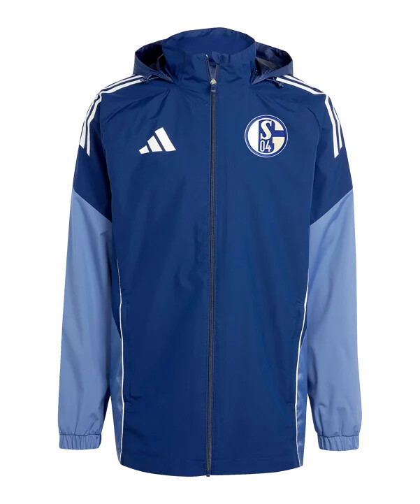 adidas fc schalke 04 pláštěnka modrá