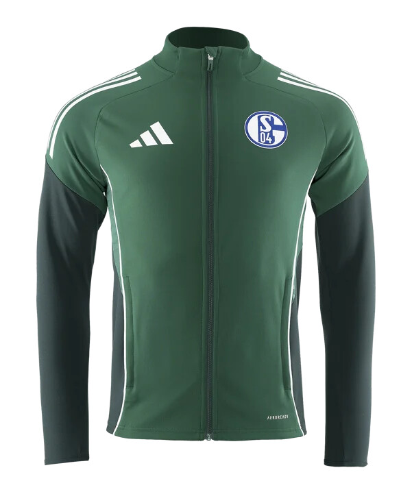 tréninková bunda adidas fc schalke 04 zelená
