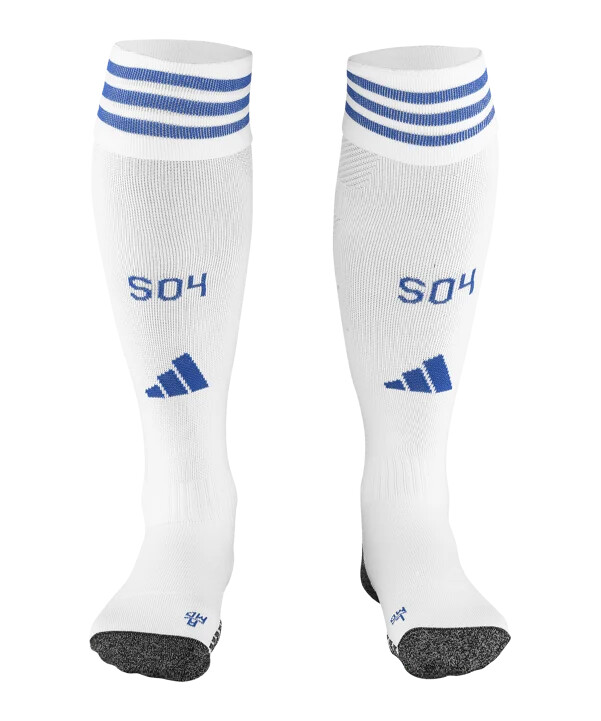 venkovní ponožky adidas fc schalke 04 20252026 bílé