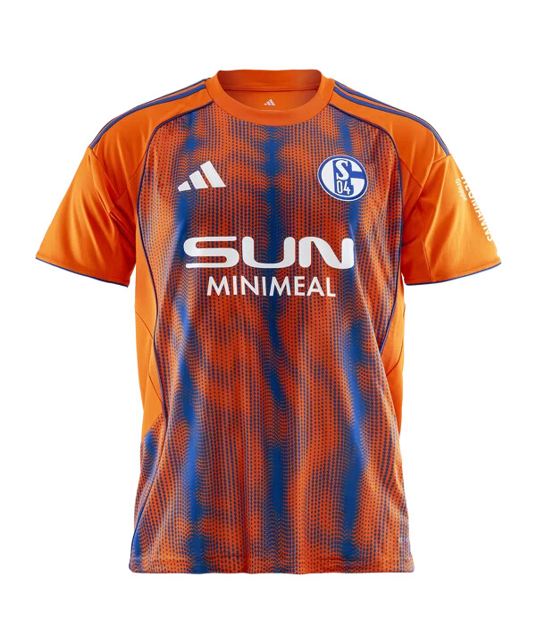 dětský dres adidas fc schalke 04 pro třetí ročník 2526 oranžový