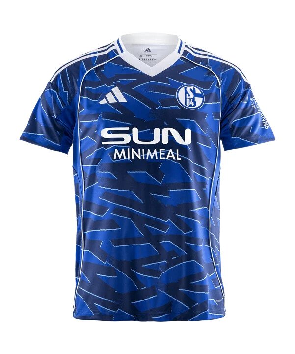 adidas fc schalke 04 domácí dres 20252026 modrý