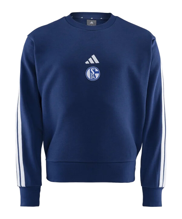 mikina adidas fc schalke 04 prematch modrá