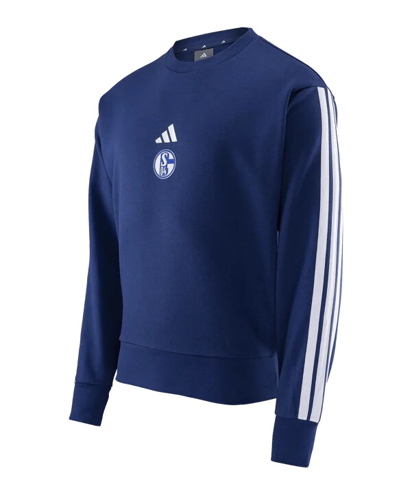 mikina adidas fc schalke 04 prematch modrá