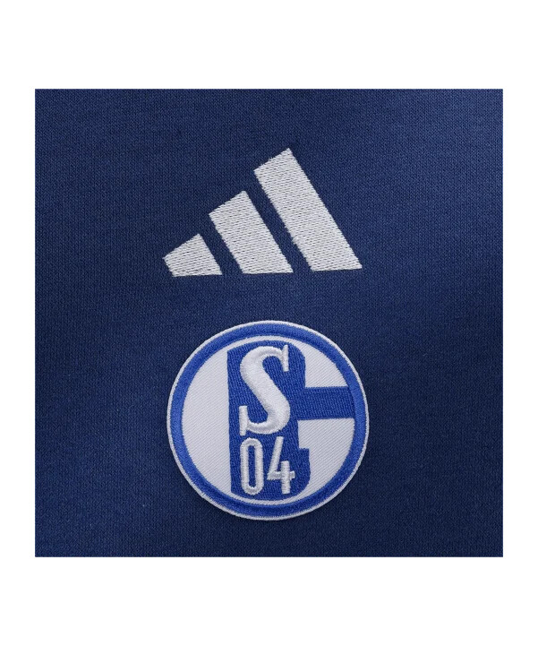 mikina adidas fc schalke 04 prematch modrá