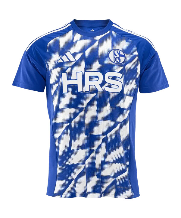 tréninkový dres adidas fc schalke 04 před zápasem modrý