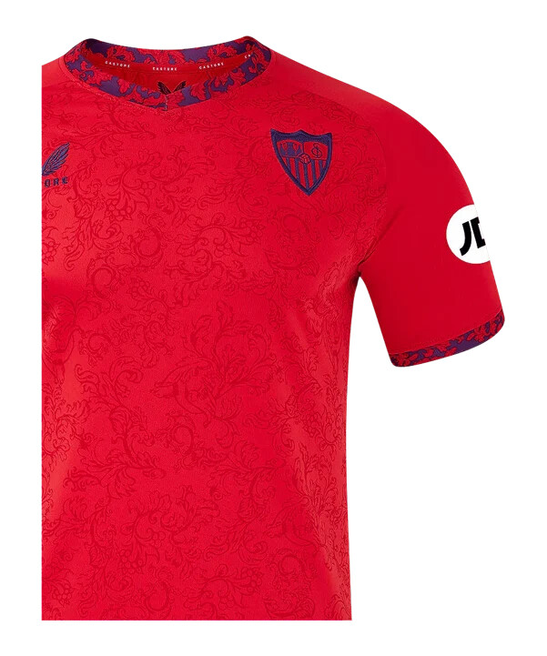 dětský venkovní dres castore fc sevilla 20242025 červený f070