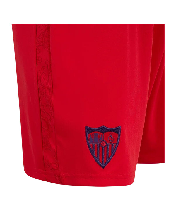 castore fc sevilla - venkovní dres 20242025 - dětský červený f070