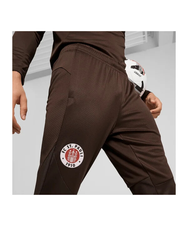 tréninkové kalhoty puma fc st. pauli hnědé f05
