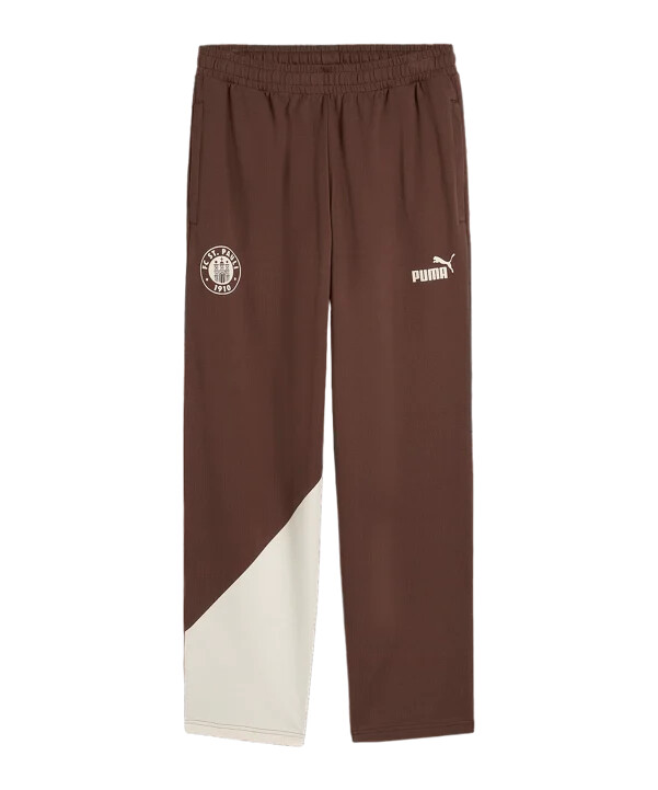 tréninkové kalhoty puma fc st. pauli ftblculture hnědé f09
