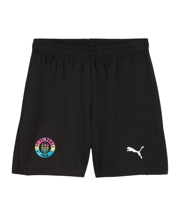dětské kraťasy puma fc st. pauli 3rd 20242025 black f03