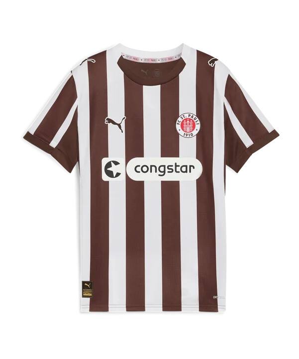 dětský dres puma fc st. pauli domácí 20252026 hnědý f01