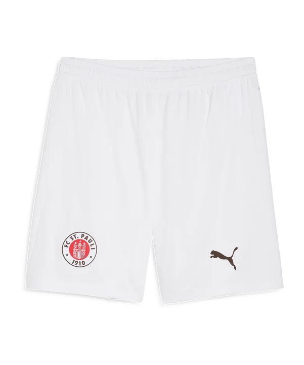 puma fc st. pauli replica kraťasy bílé f02