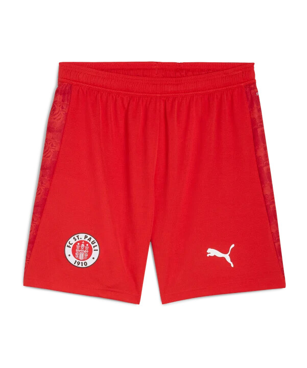 puma fc st. pauli replica short red f04