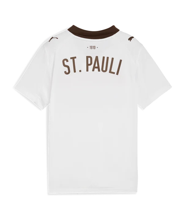 dětský venkovní dres puma fc st. pauli bílý f02