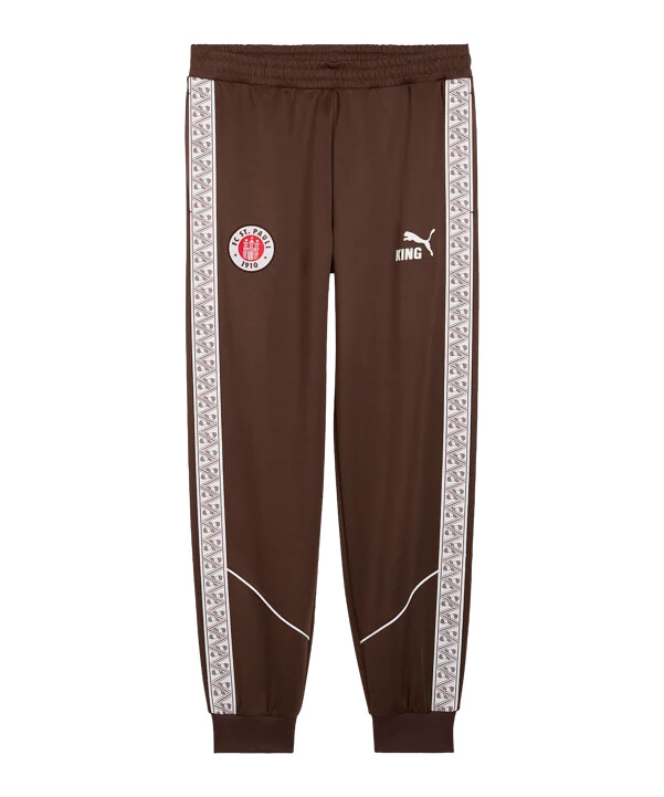 pánské tričko puma fc st. pauli king anthem hose brown f01